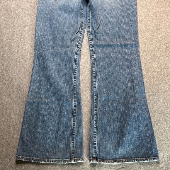 Vintage Lucky Brand USA Blue Denim Jeans Flair Leg Sweet n Low 14 30 - Picture 7 of 14